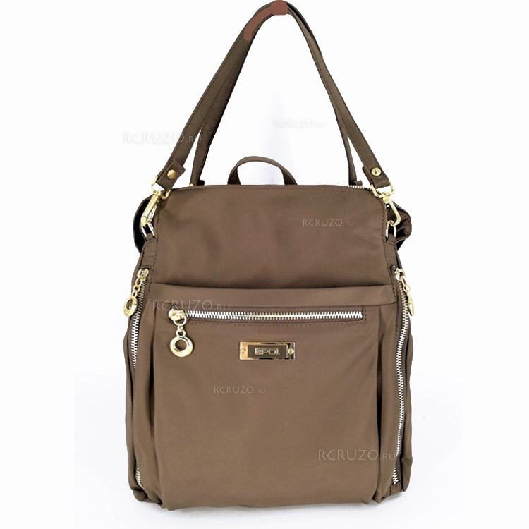 Сумка-рюкзак женская EPOL 6006-06 коричневая